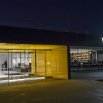Walker Art Cafe at night